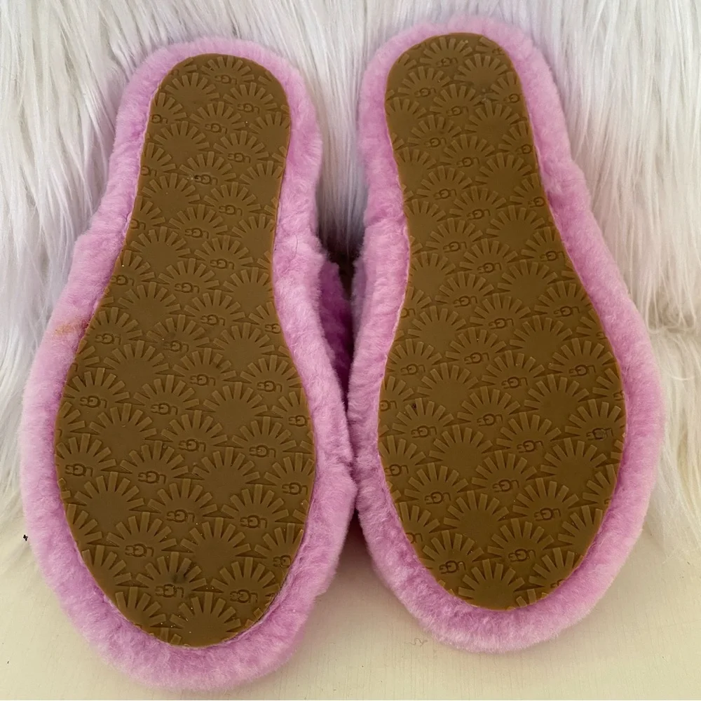 UGG Girls Fuff Yeah Slide Slippers Lavender